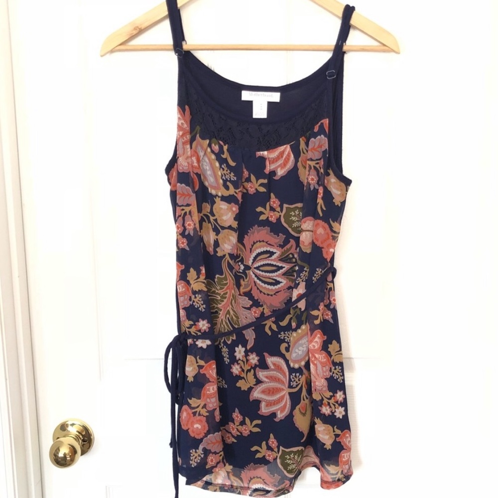 Motherhood Maternity Floral Tank Top M